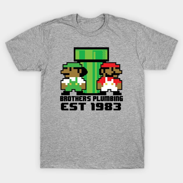 Brother's Plumbing T-Shirt by MonkeyLogick